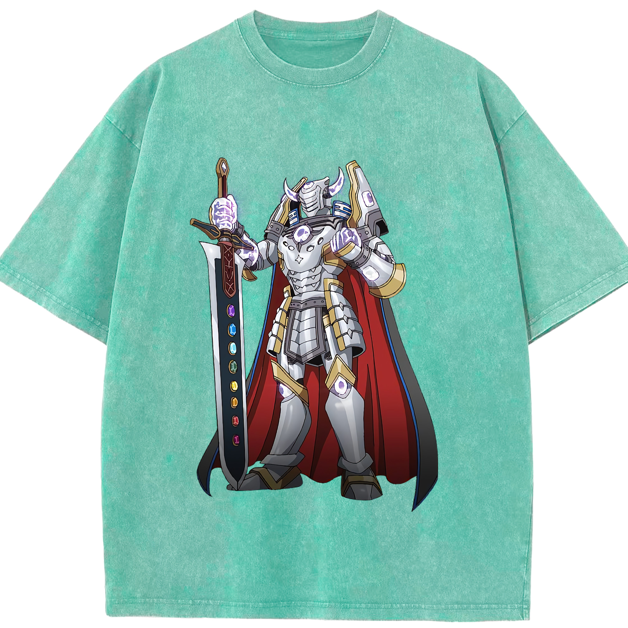 （画像用） 遊☆戯☆王 Yu-Gi-Oh! 綿100% ヴィンテージ風 半袖Tシャツ（フロントプリント）